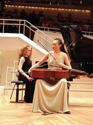 mit Sophia Bacelar, Berliner Philharmonie